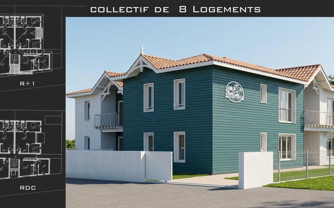 Collectif de 8 logements