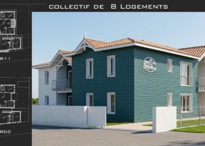 Collectif de 8 logements